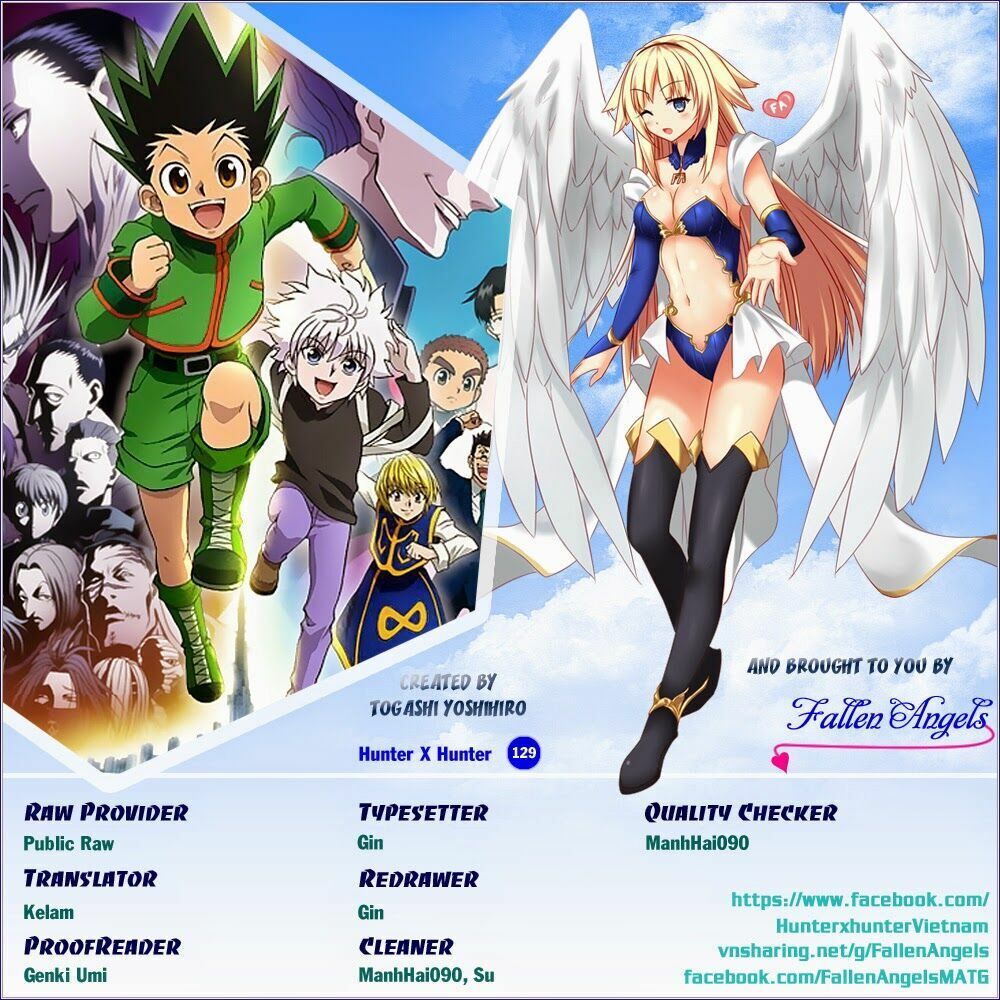 Hunter x Hunter  Chap 129 - Next Chap 130