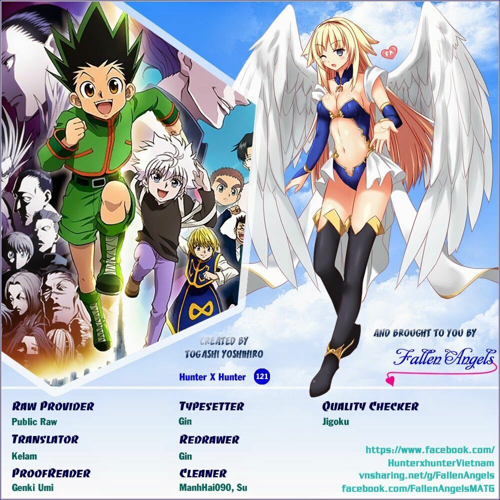 Hunter x Hunter  Chap 121 - Next Chap 122