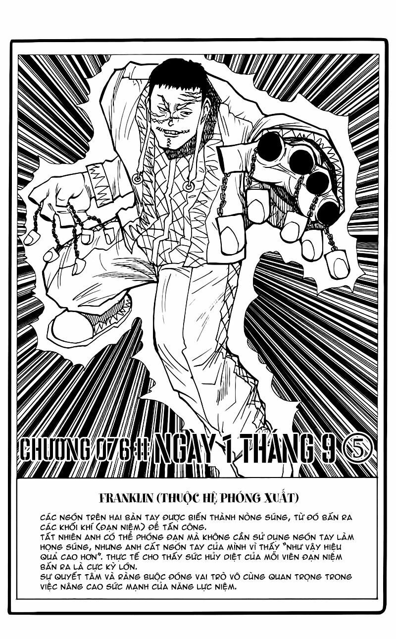 Hunter x Hunter  Chap 76 - Next Chap 77