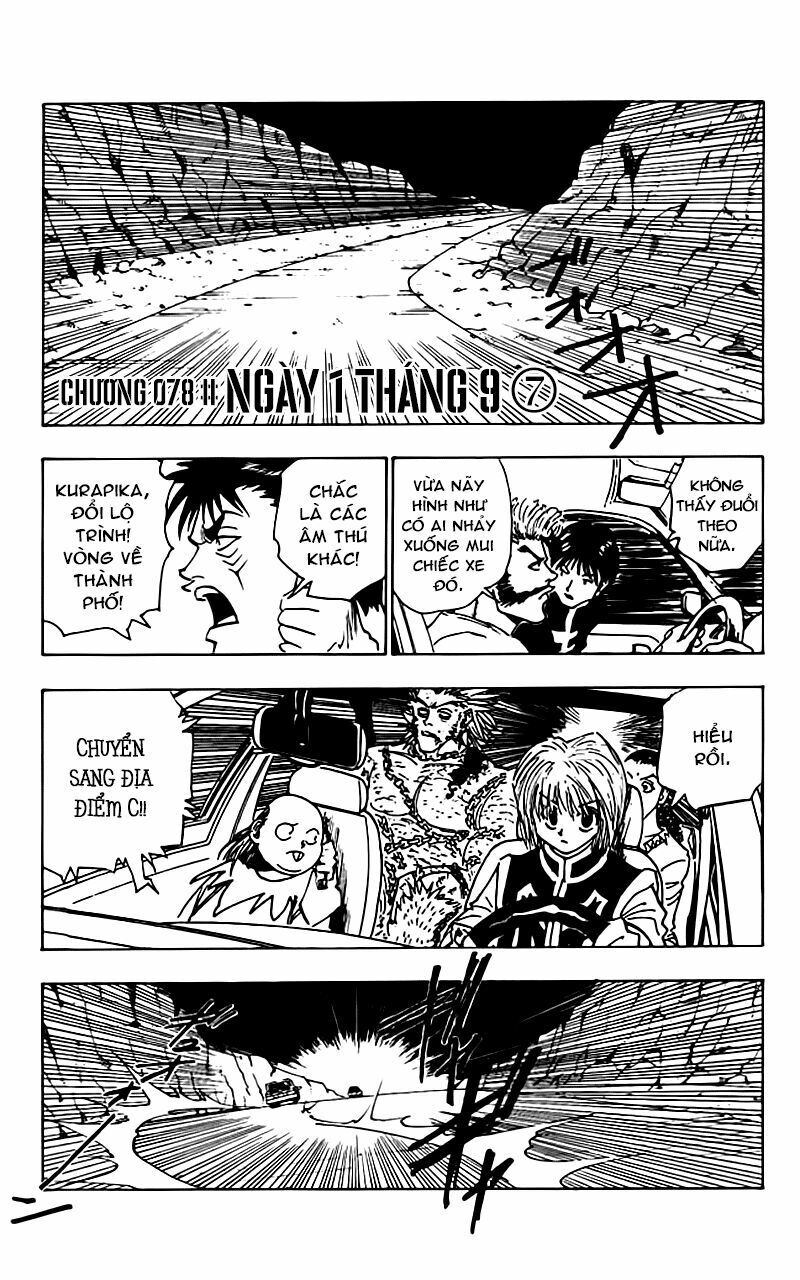 Hunter x Hunter  Chap 78 - Next Chap 79