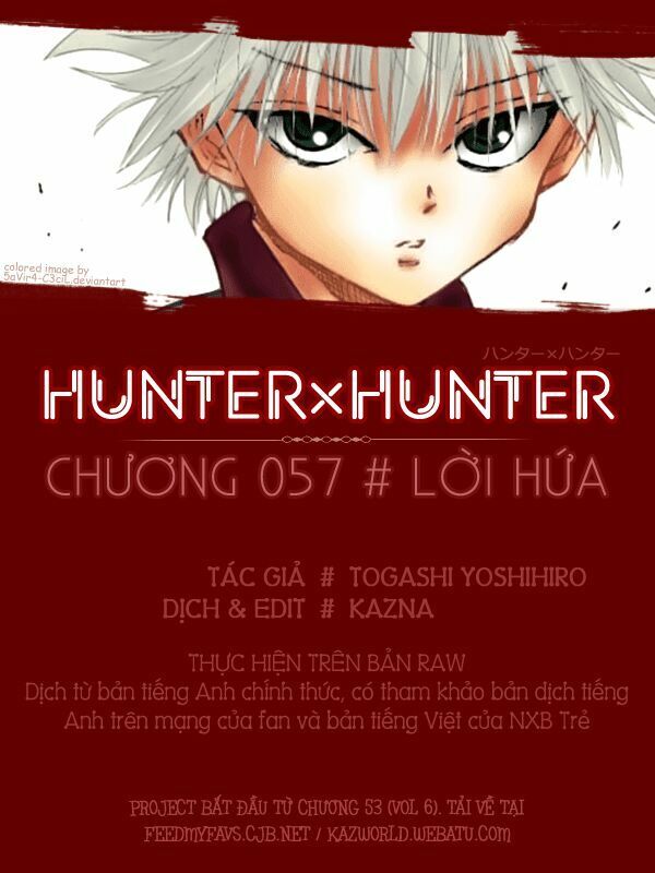 Hunter x Hunter  Chap 57 - Next Chap 58