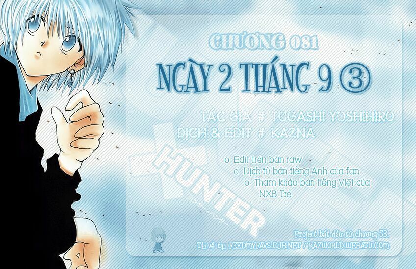 Hunter x Hunter  Chap 81 - Next Chap 82