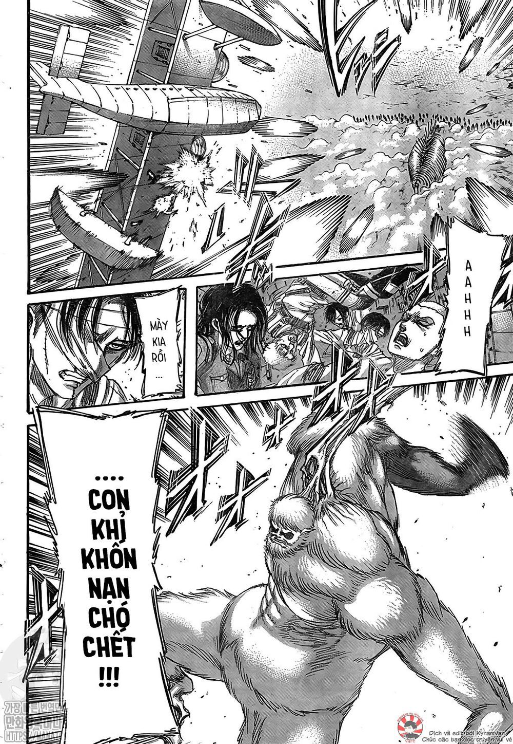 Đại Chiến Người Khổng Lồ Chap 134 - Next Chap 135