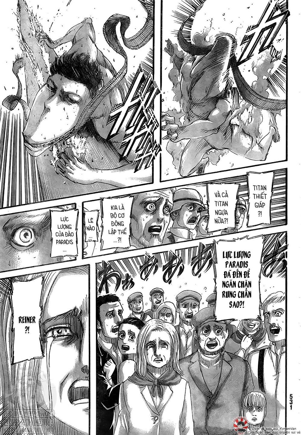 Đại Chiến Người Khổng Lồ Chap 134 - Next Chap 135