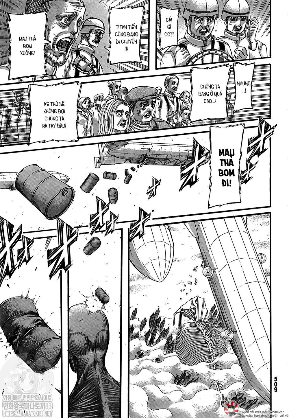 Đại Chiến Người Khổng Lồ Chap 134 - Next Chap 135