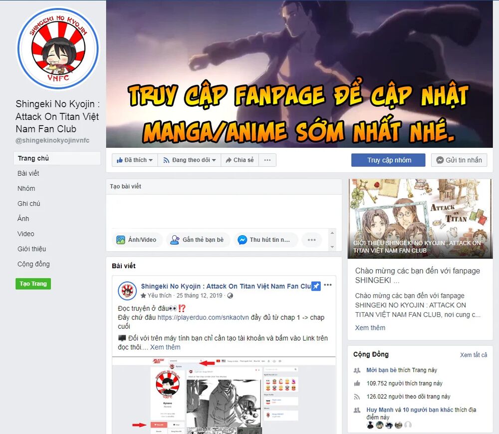 Đại Chiến Người Khổng Lồ Chap 135 - Next Chap 136