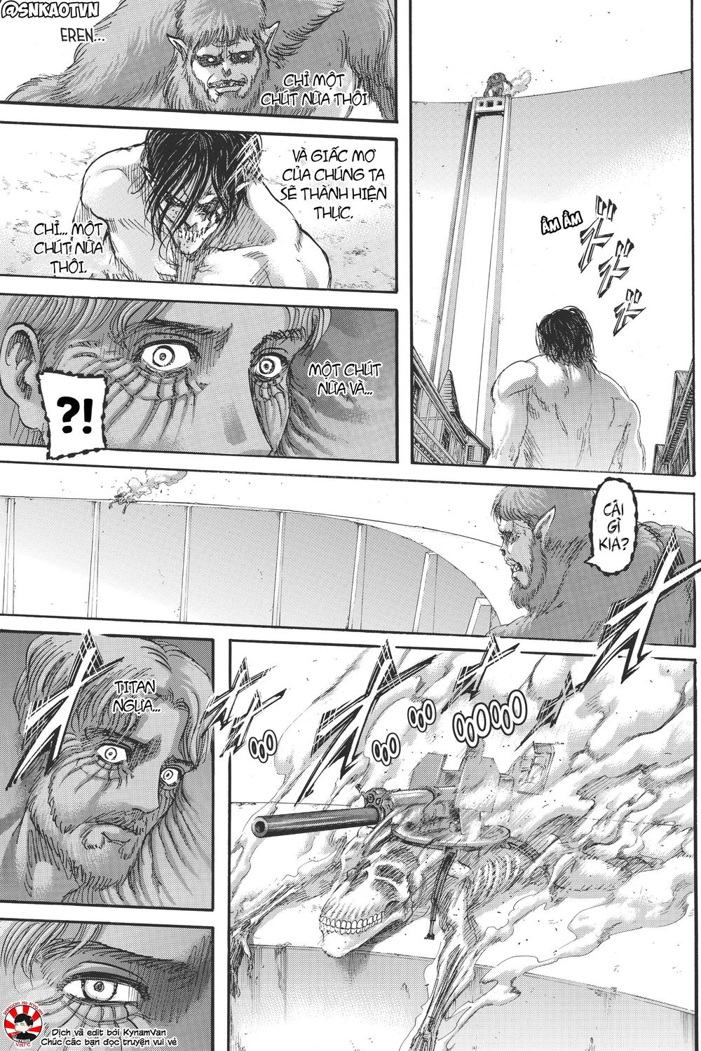 Đại Chiến Người Khổng Lồ Chap 118 - Next Chap 119