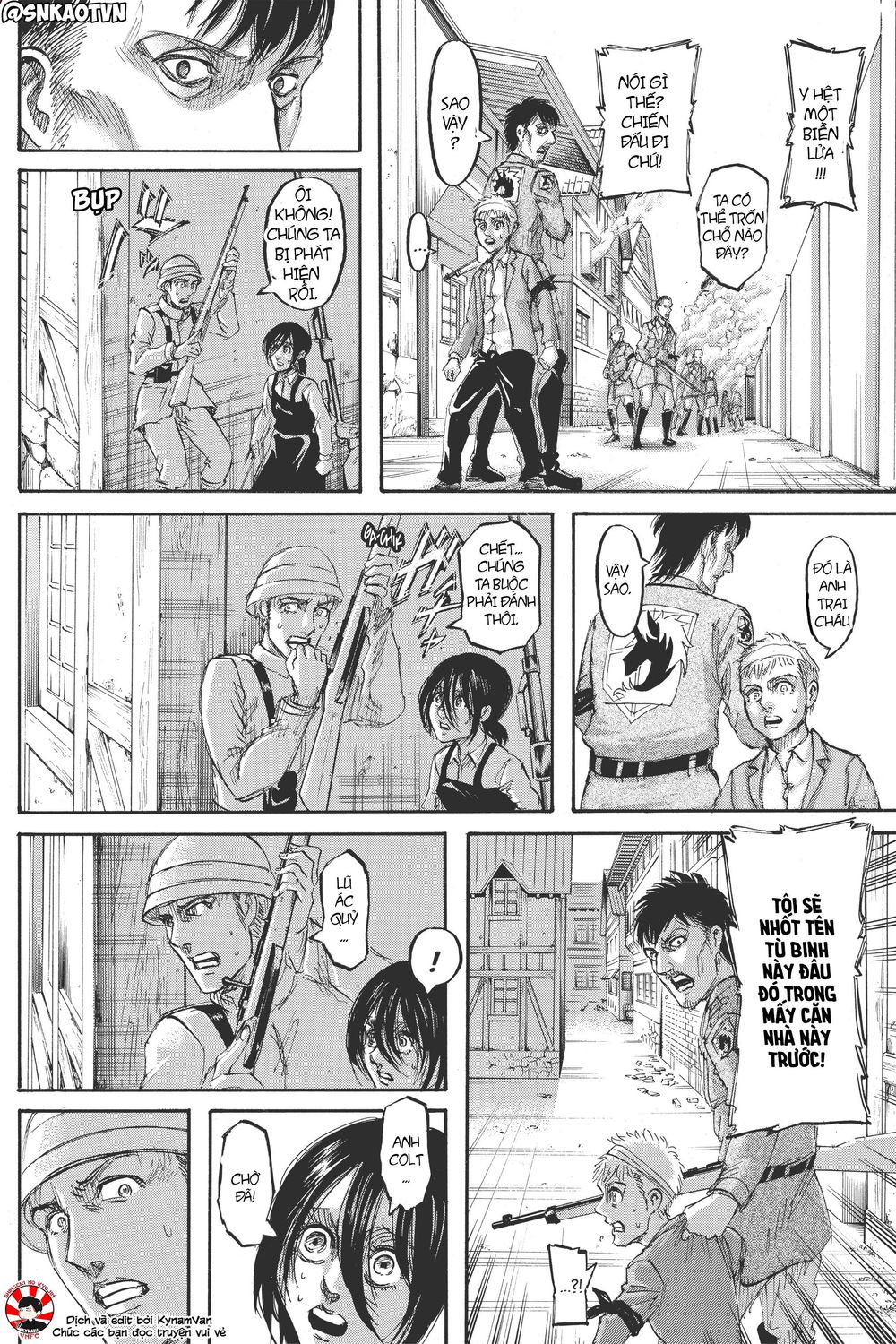 Đại Chiến Người Khổng Lồ Chap 118 - Next Chap 119