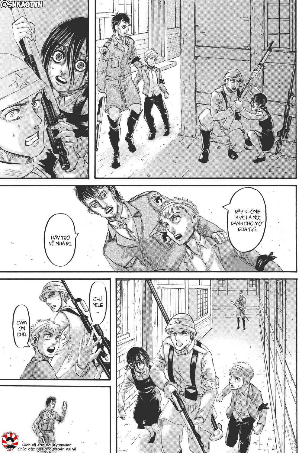 Đại Chiến Người Khổng Lồ Chap 118 - Next Chap 119