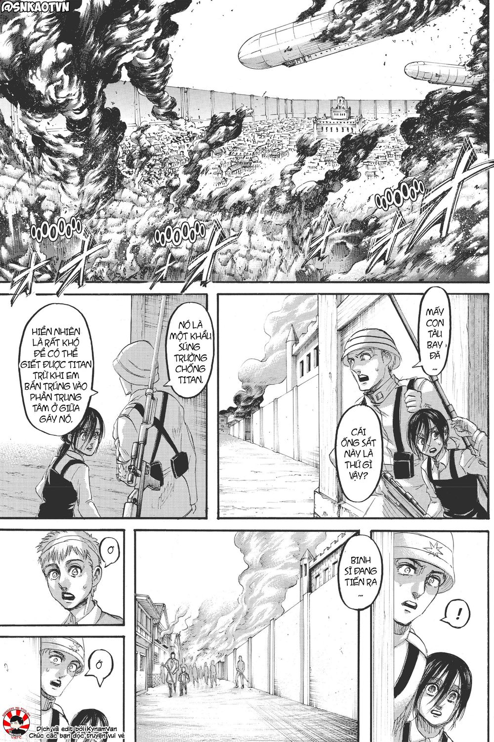 Đại Chiến Người Khổng Lồ Chap 118 - Next Chap 119