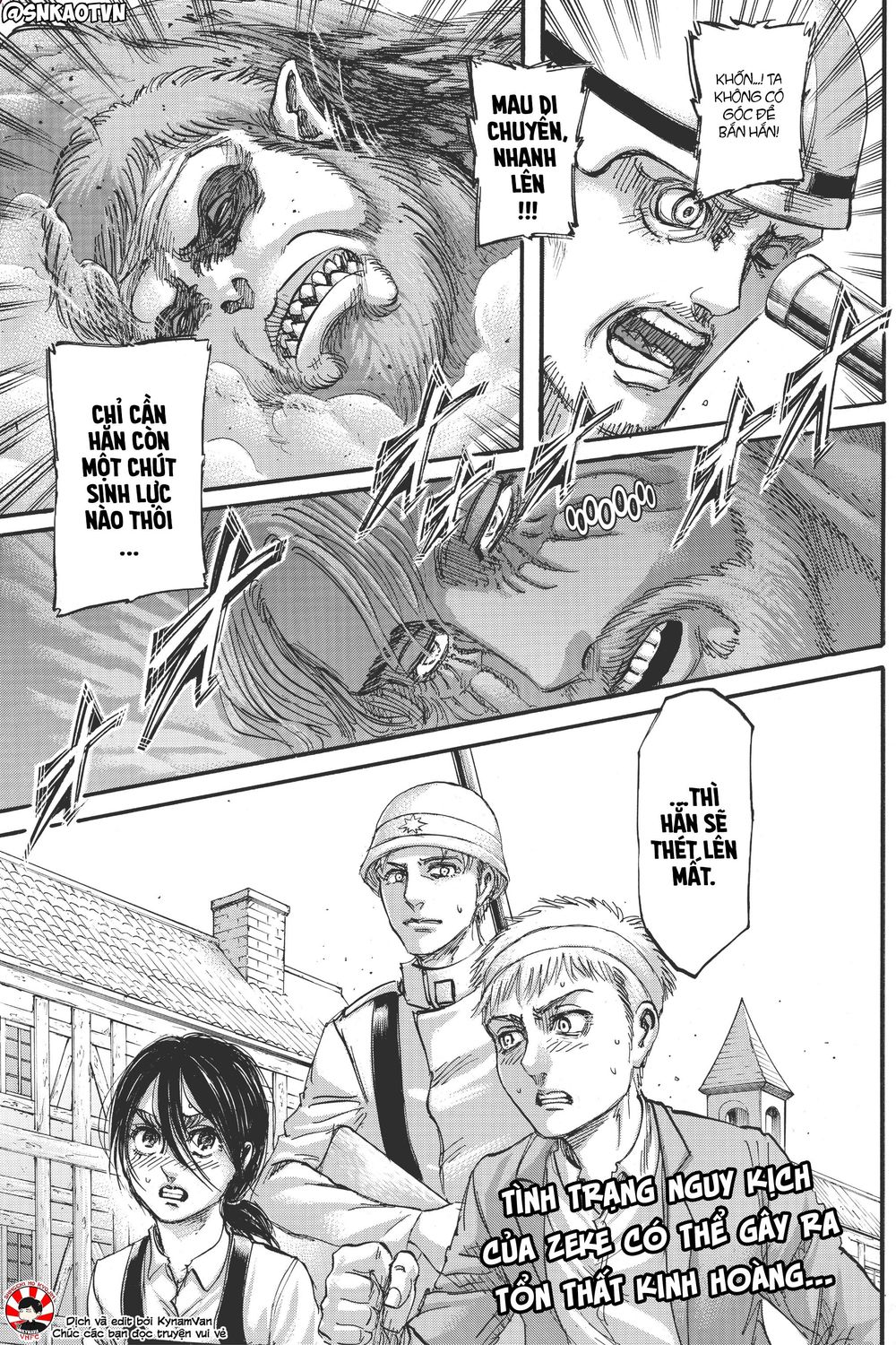 Đại Chiến Người Khổng Lồ Chap 118 - Next Chap 119