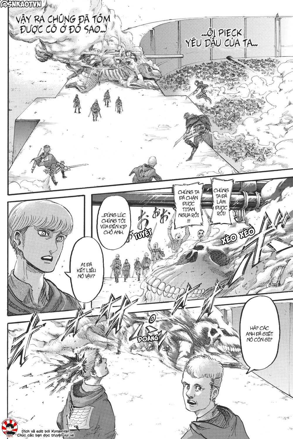 Đại Chiến Người Khổng Lồ Chap 118 - Next Chap 119