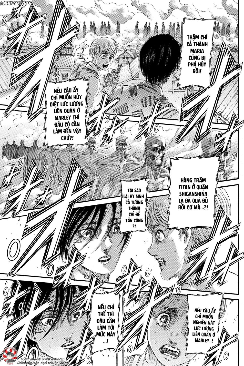 Đại Chiến Người Khổng Lồ Chap 123 - Next Chap 124