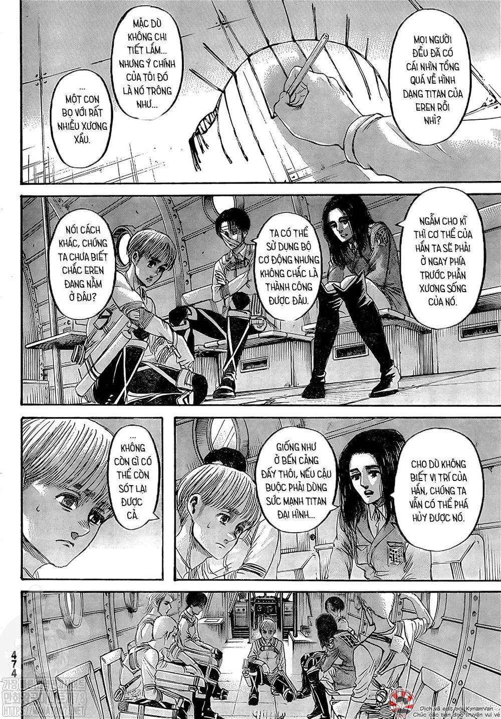 Đại Chiến Người Khổng Lồ Chap 133 - Next Chap 134