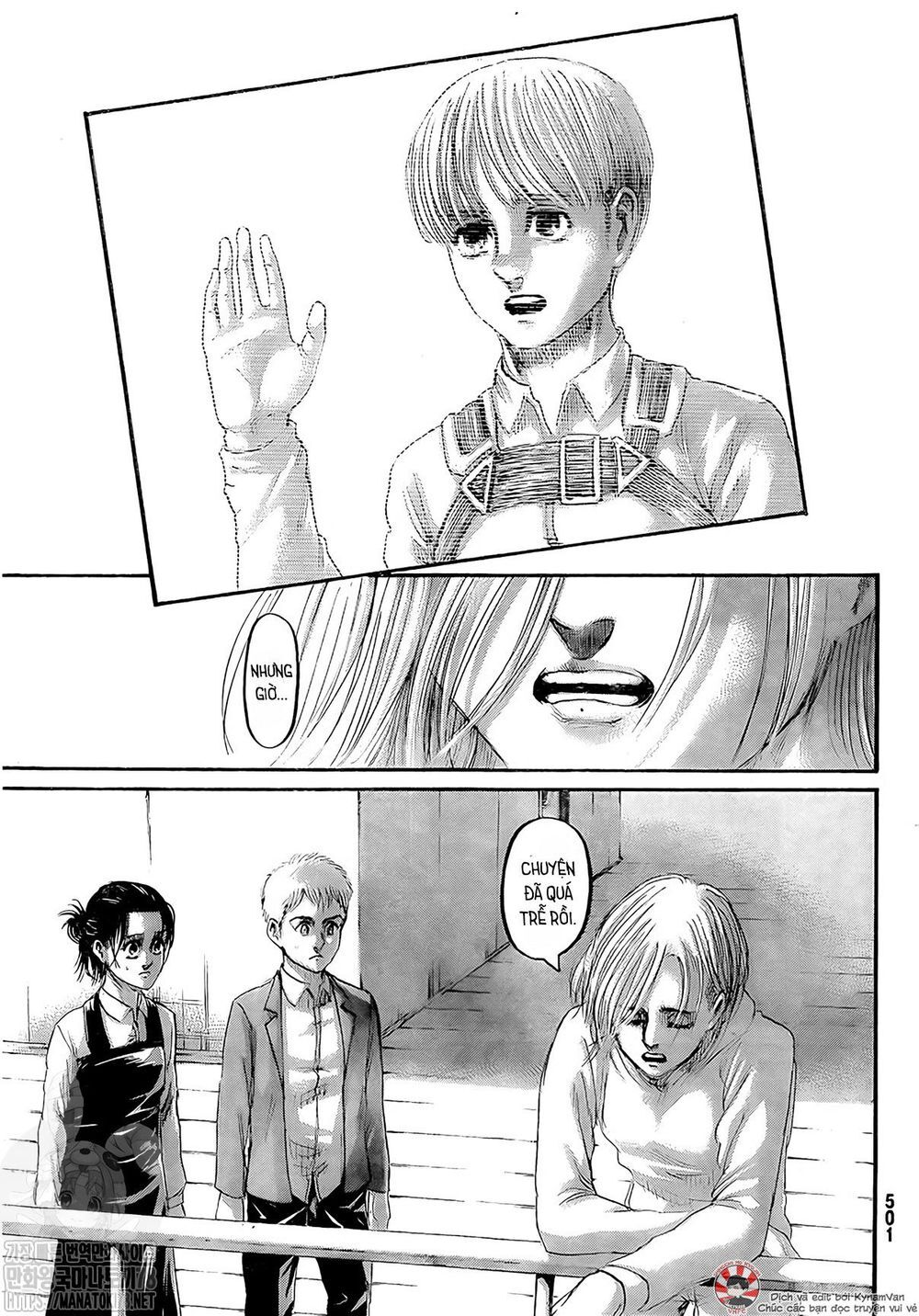 Đại Chiến Người Khổng Lồ Chap 133 - Next Chap 134