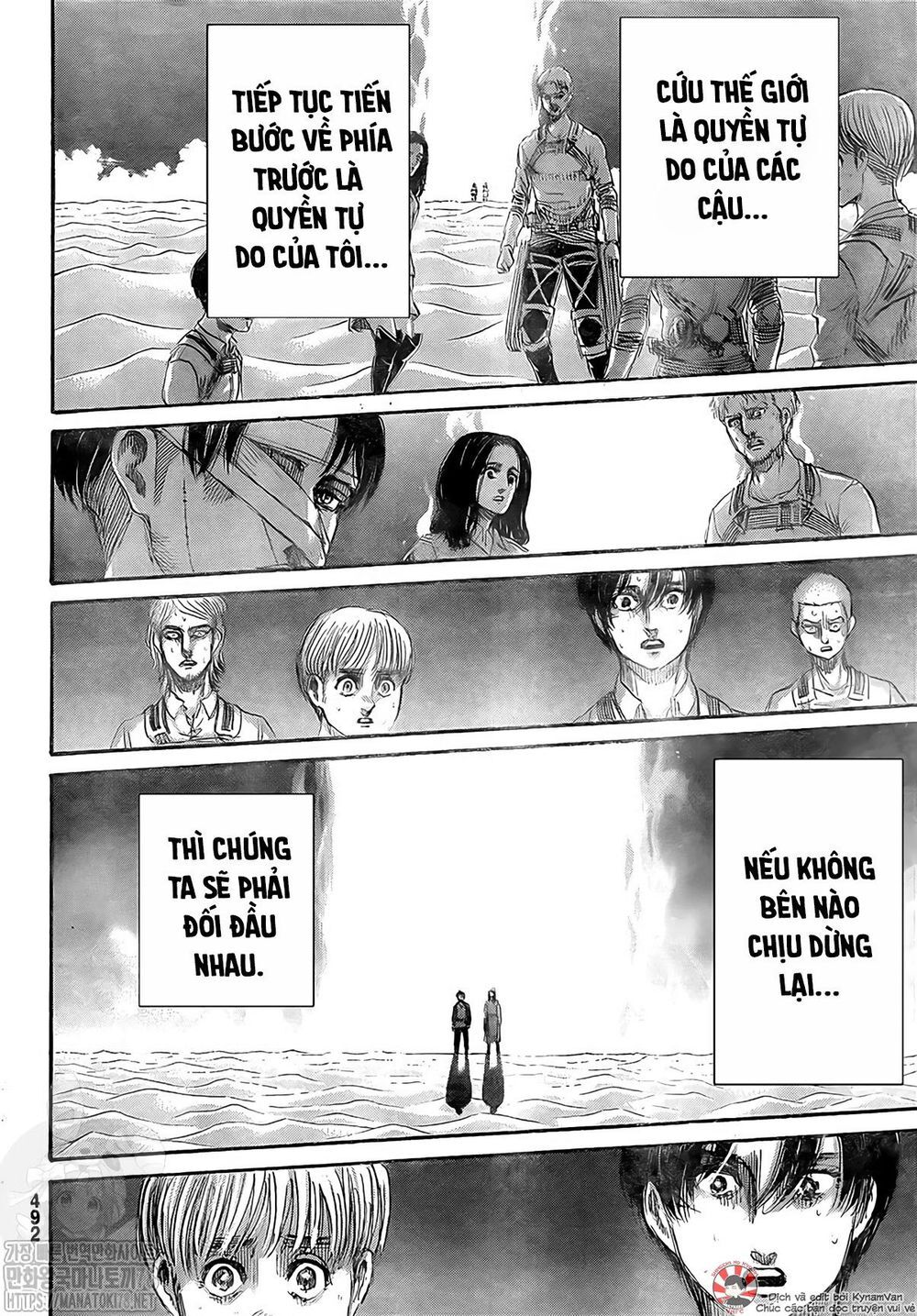 Đại Chiến Người Khổng Lồ Chap 133 - Next Chap 134