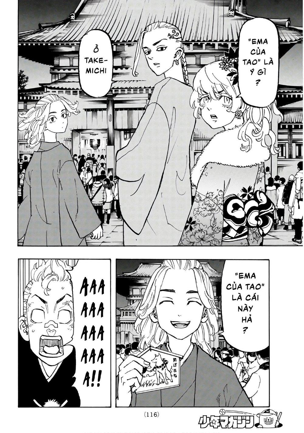 Kịch Trường Của Takemichi Chap 110 - Next Chap 111