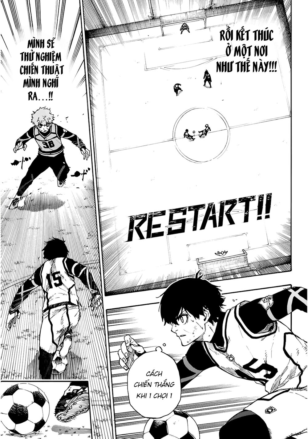 Thiên Tài Bóng Đá, Tiền Đạo Số 1 Chap 53 - Next Chap 54