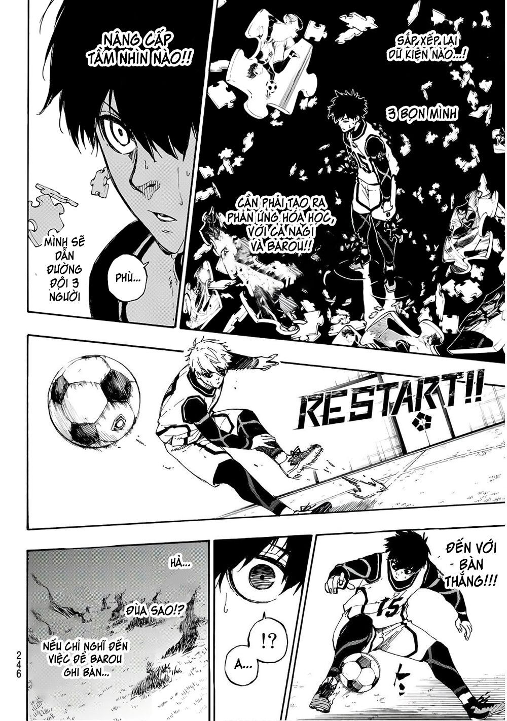 Thiên Tài Bóng Đá, Tiền Đạo Số 1 Chap 60 - Next Chap 61