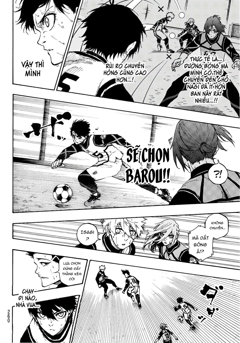 Thiên Tài Bóng Đá, Tiền Đạo Số 1 Chap 62 - Next Chap 63