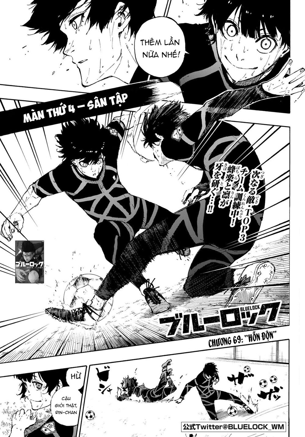 Thiên Tài Bóng Đá, Tiền Đạo Số 1 Chap 69 - Next Chap 70