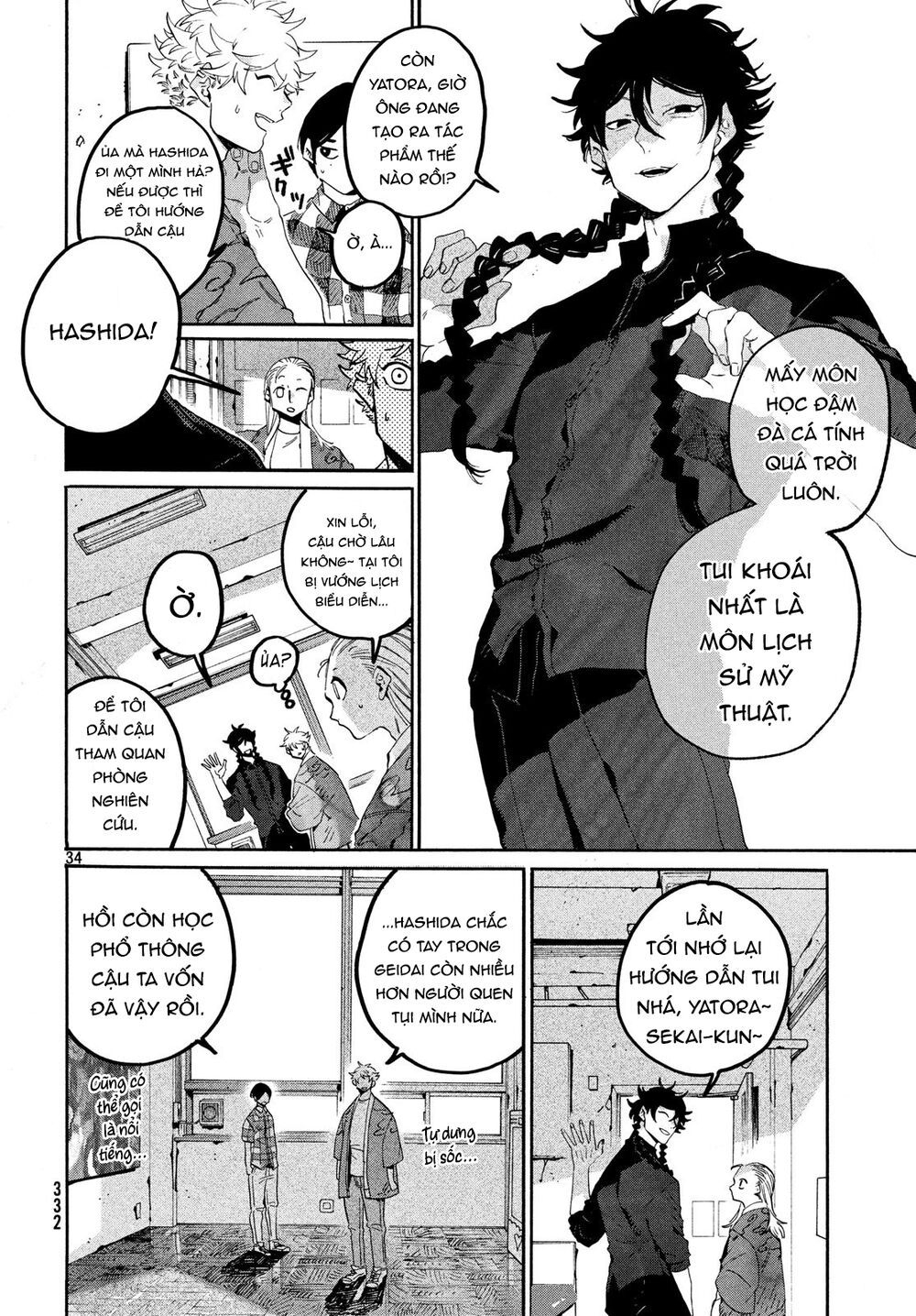 Blue Period Chap 34 - Next Chap 35