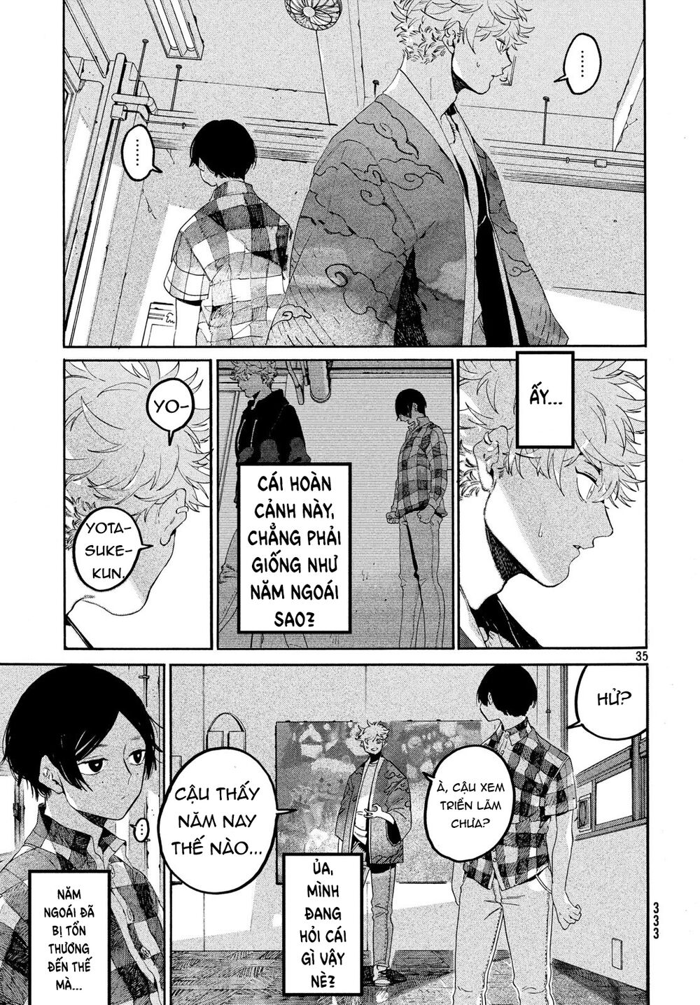 Blue Period Chap 34 - Next Chap 35