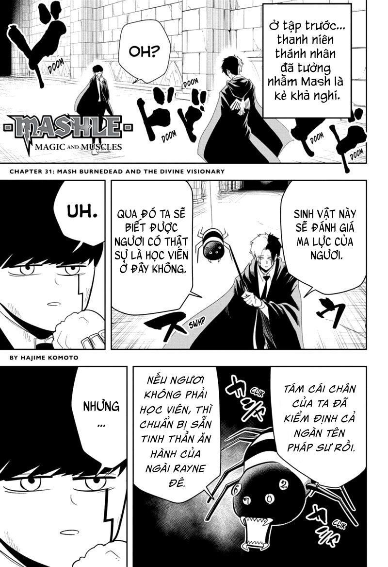 Mashle: Magic And Muscles Chap 31 - Next Chap 32