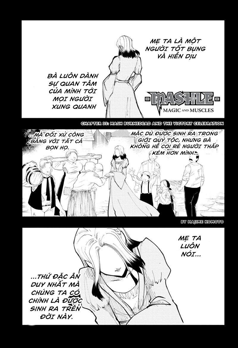 Mashle: Magic And Muscles Chap 35 - Next Chap 36