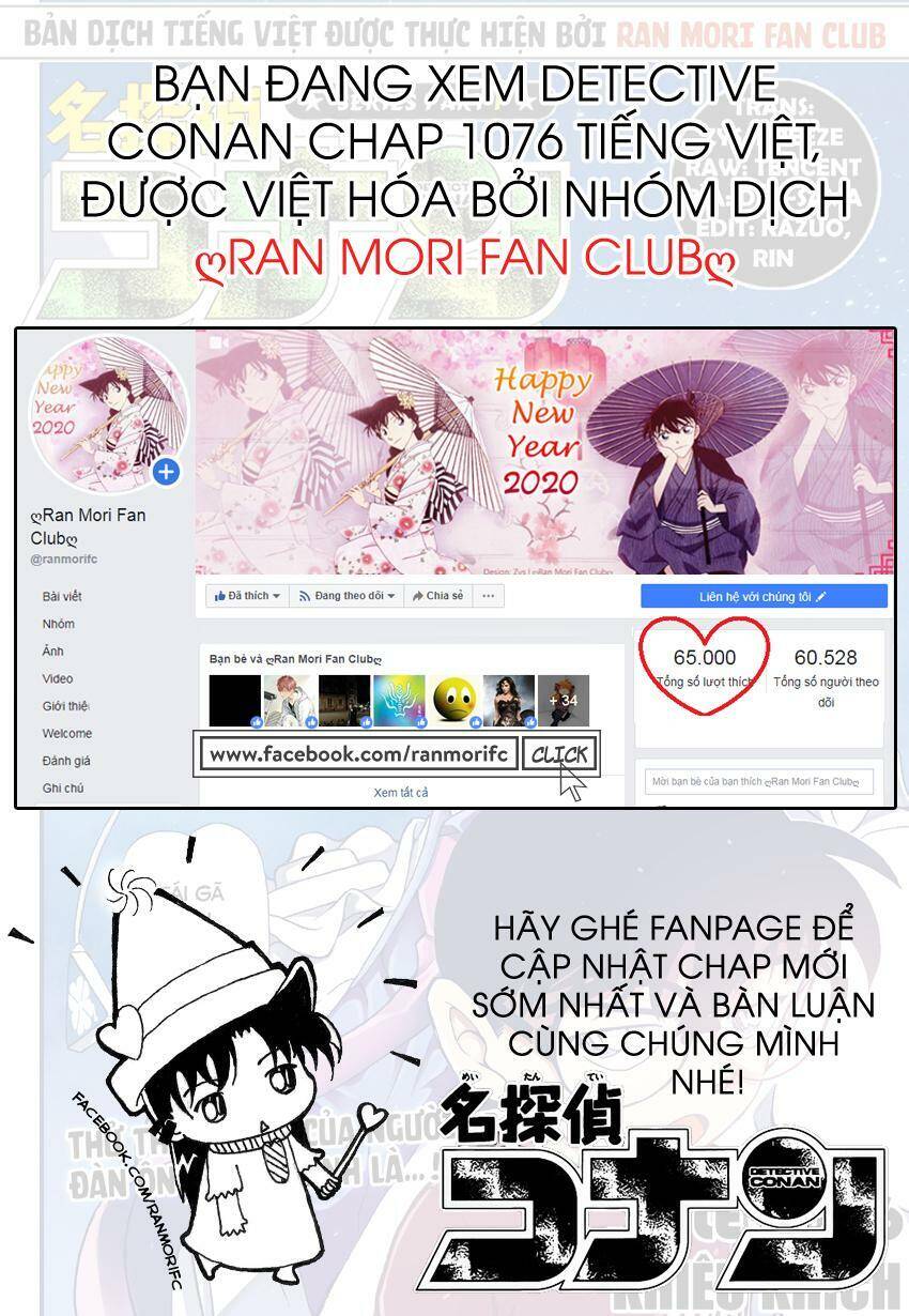 Thám Tử Conan Chap 1076 - Next Chap 1077