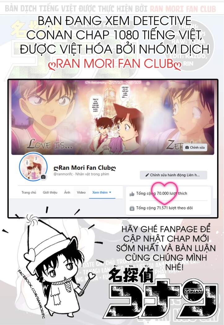 Thám Tử Conan Chap 1080 - Next Chap 1081