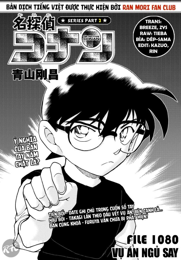 Thám Tử Conan Chap 1080 - Next Chap 1081