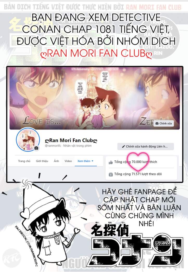 Thám Tử Conan Chap 1081 - Next Chap 1082