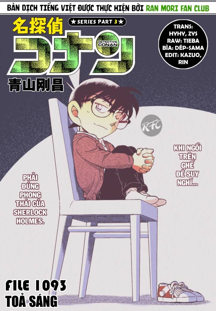 Thám Tử Conan Chap 1093 - Next Chap 1094