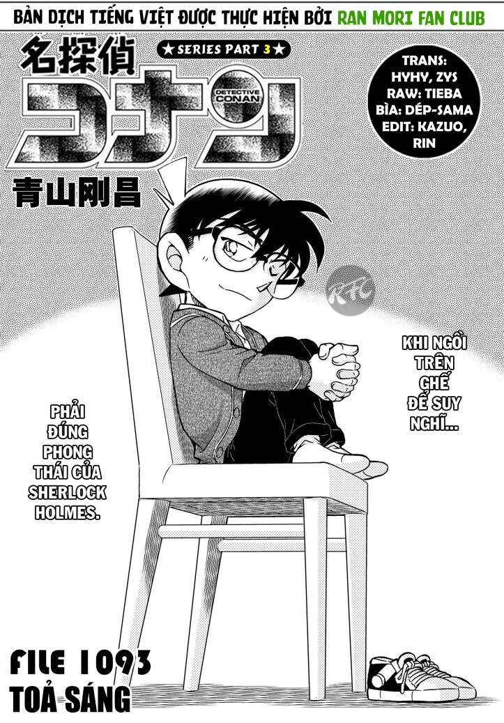 Thám Tử Conan Chap 1093 - Next Chap 1094
