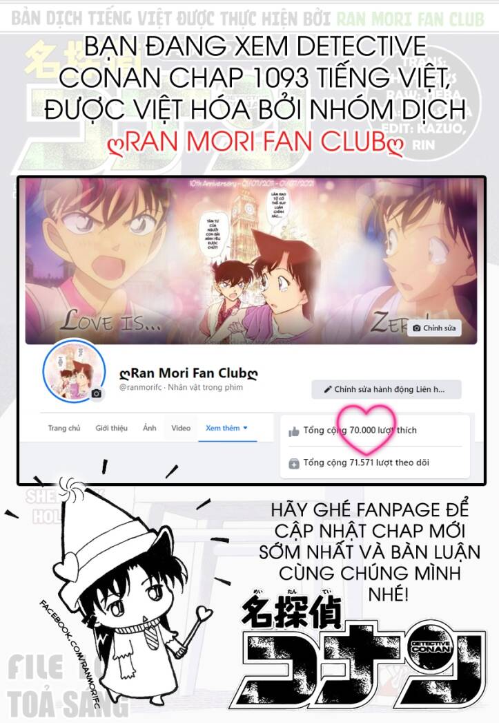Thám Tử Conan Chap 1093 - Next Chap 1094