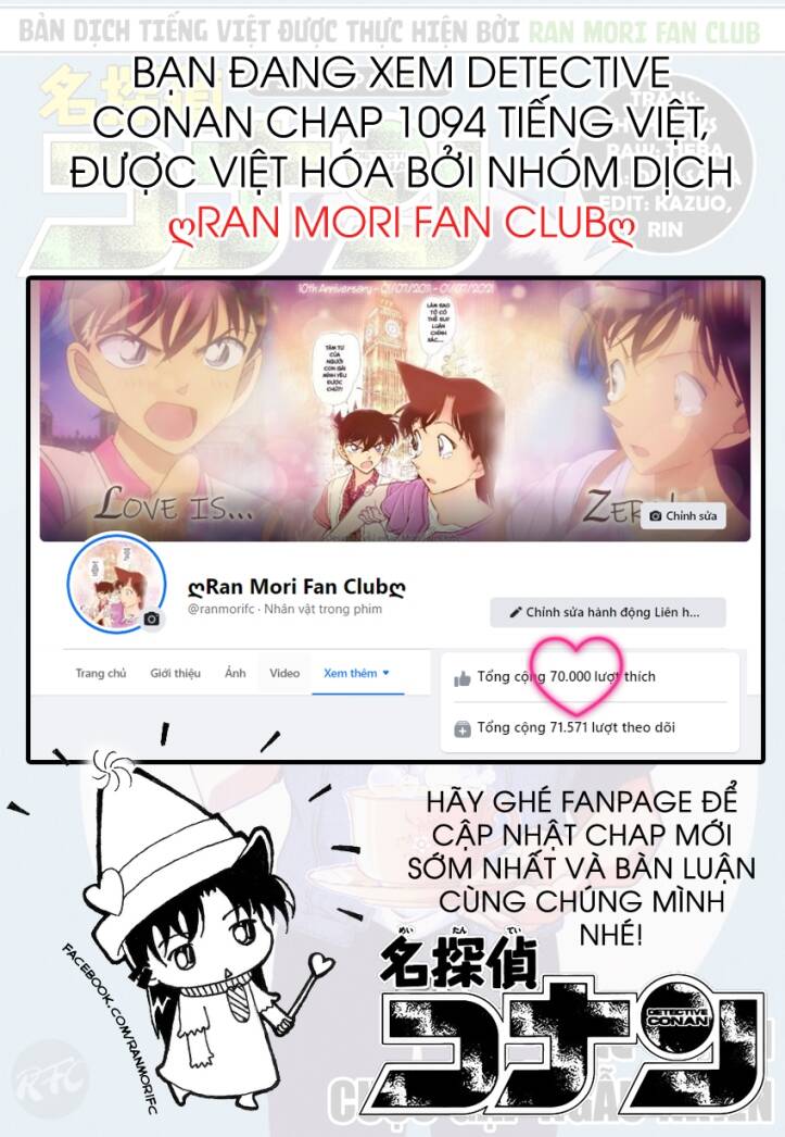 Thám Tử Conan Chap 1094 - Next Chap 1095
