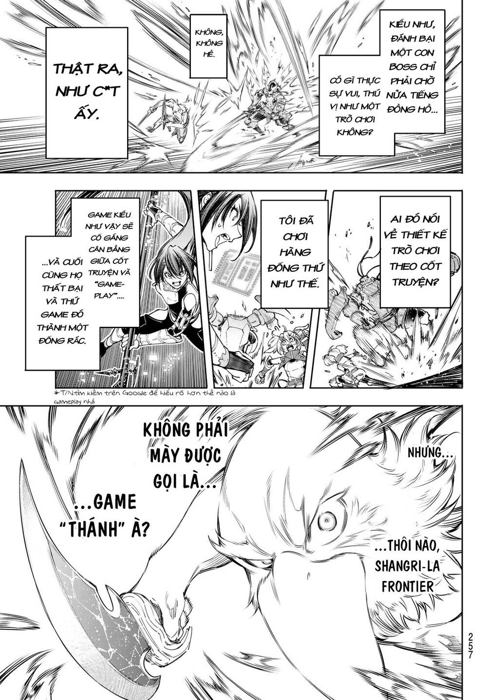 Shangri-La Frontier Chap 35 - Next Chap 36