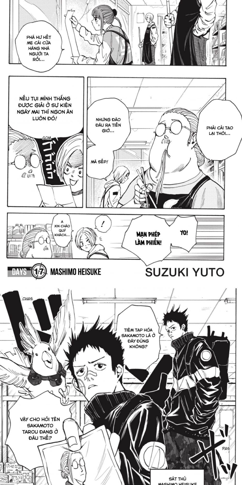 Sakamoto Days Chap 17 - Next Chap 18