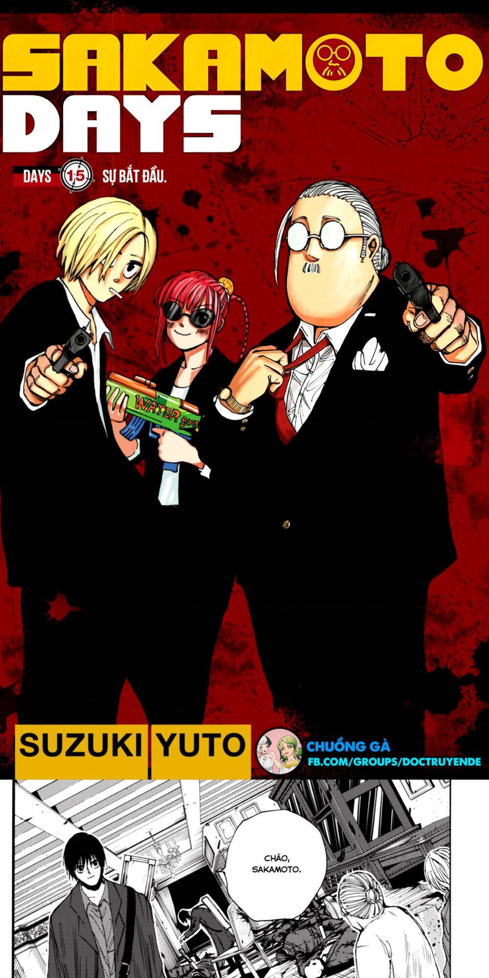 Sakamoto Days Chap 15 - Next Chap 16