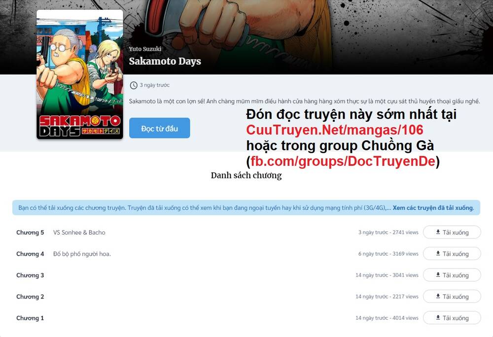 Sakamoto Days Chap 3 - Next Chap 4