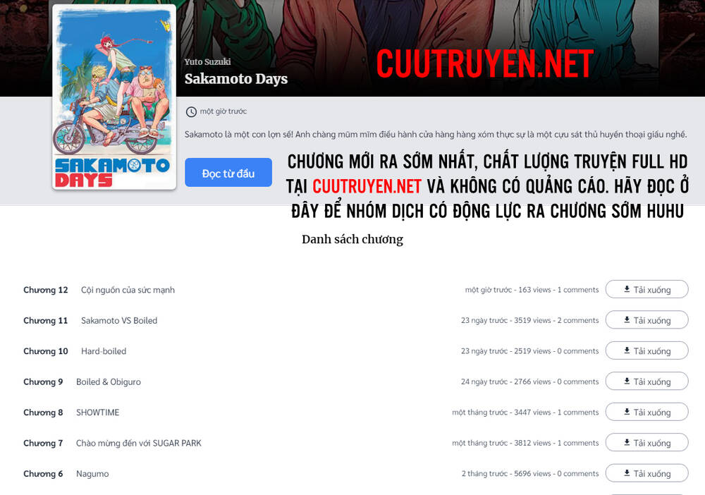 Sakamoto Days Chap 9 - Next Chap 10