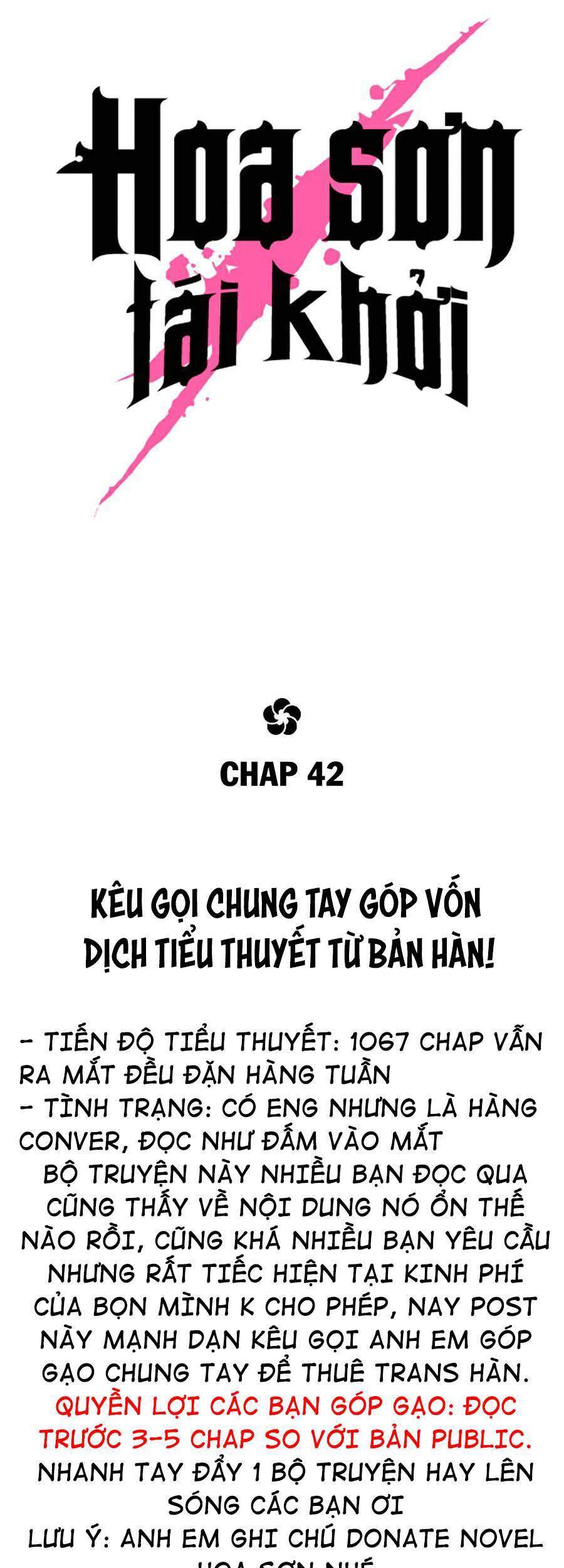 Hoa Sơn Tái Khởi Chap 42 - Next Chap 43