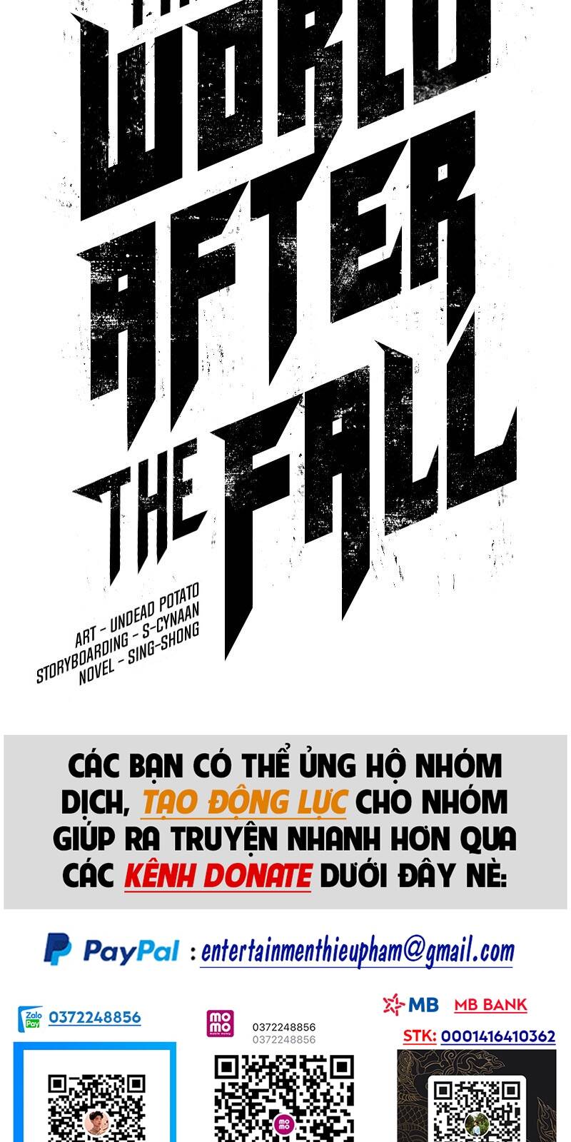 Thế Giới Sau Tận Thế Chap 15 - Next Chap 16