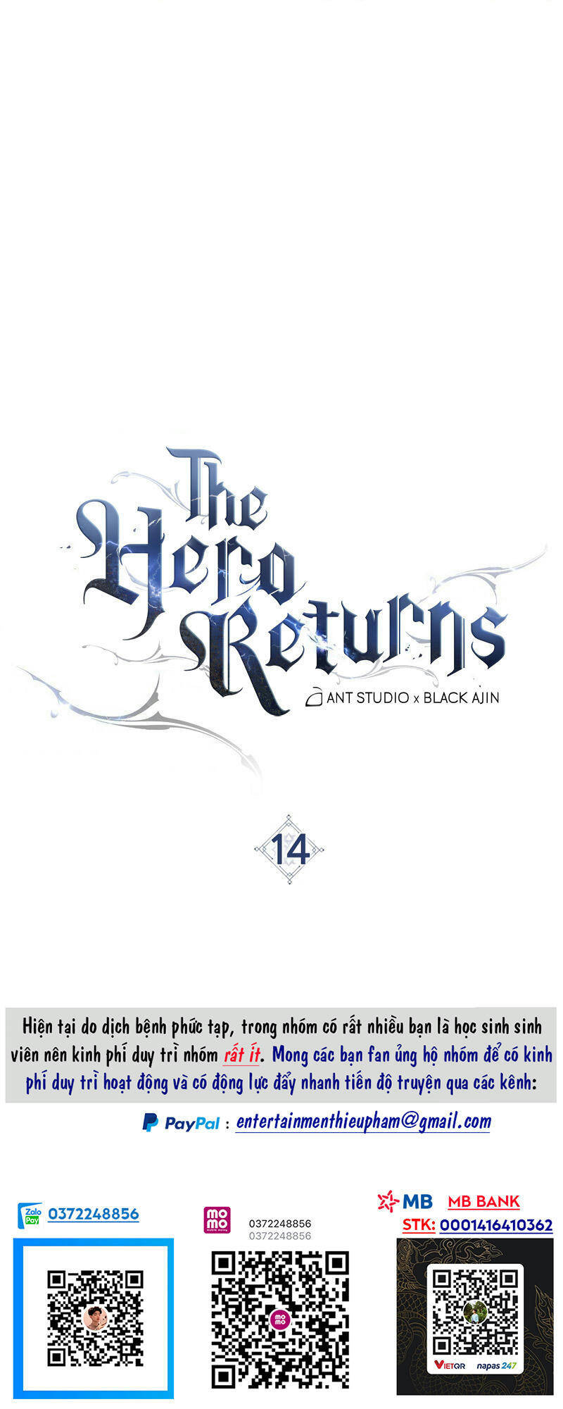 Anh Hùng Trở Về Chap 14 - Next Chap 15