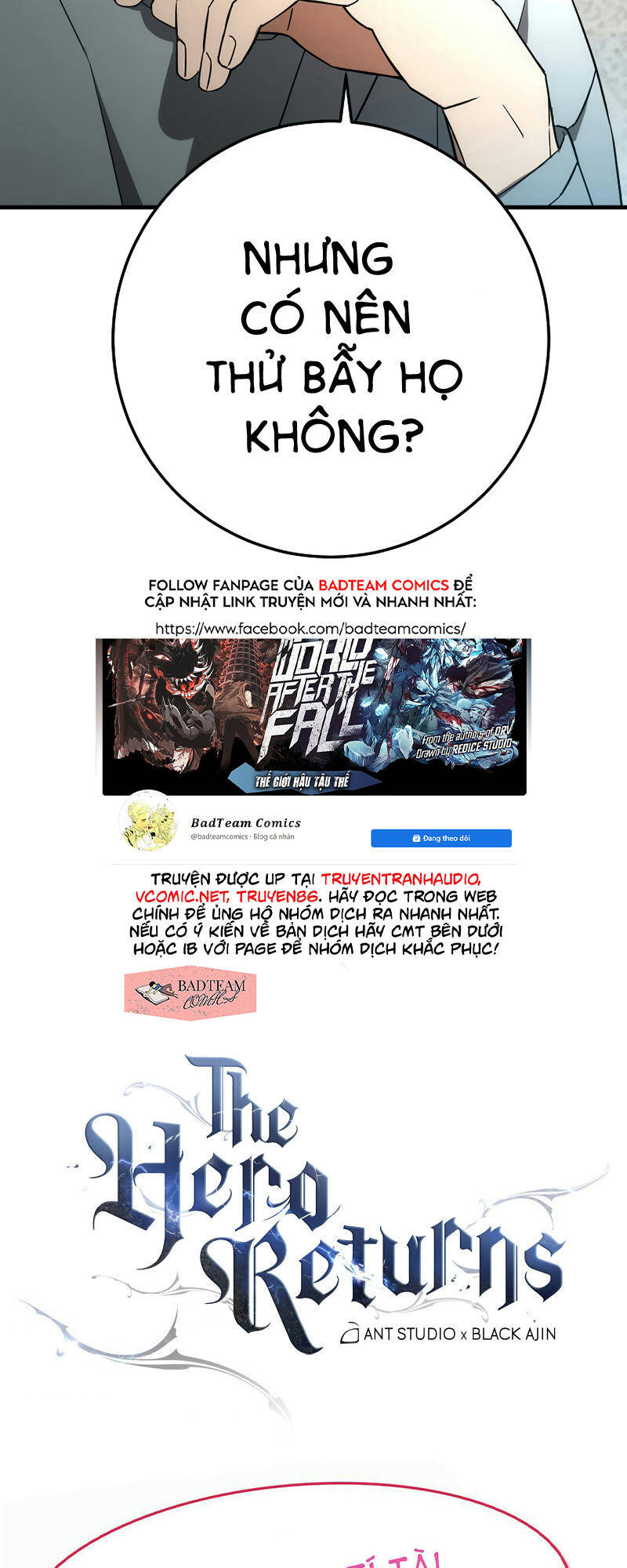 Anh Hùng Trở Về Chap 14 - Next Chap 15