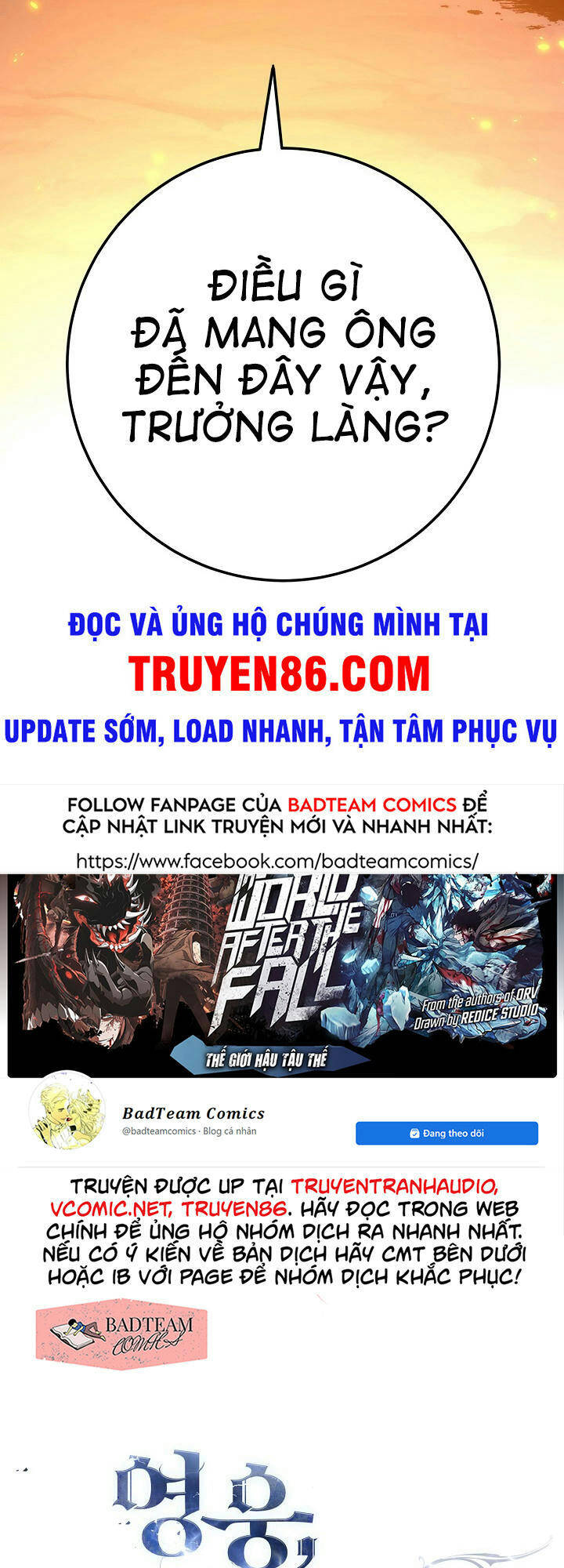 Anh Hùng Trở Về Chap 8 - Next Chap 9