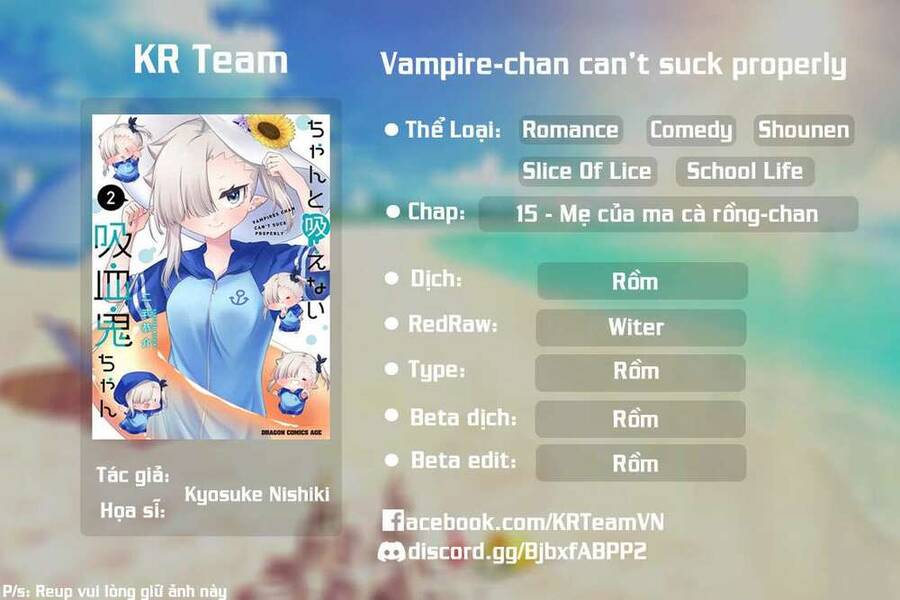 Vampire-Chan Can't Suck Properly Chap 15 - Next Chap 16