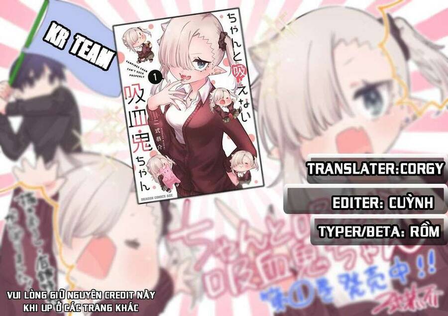 Vampire-Chan Can't Suck Properly Chap 12 - Next Chap 13