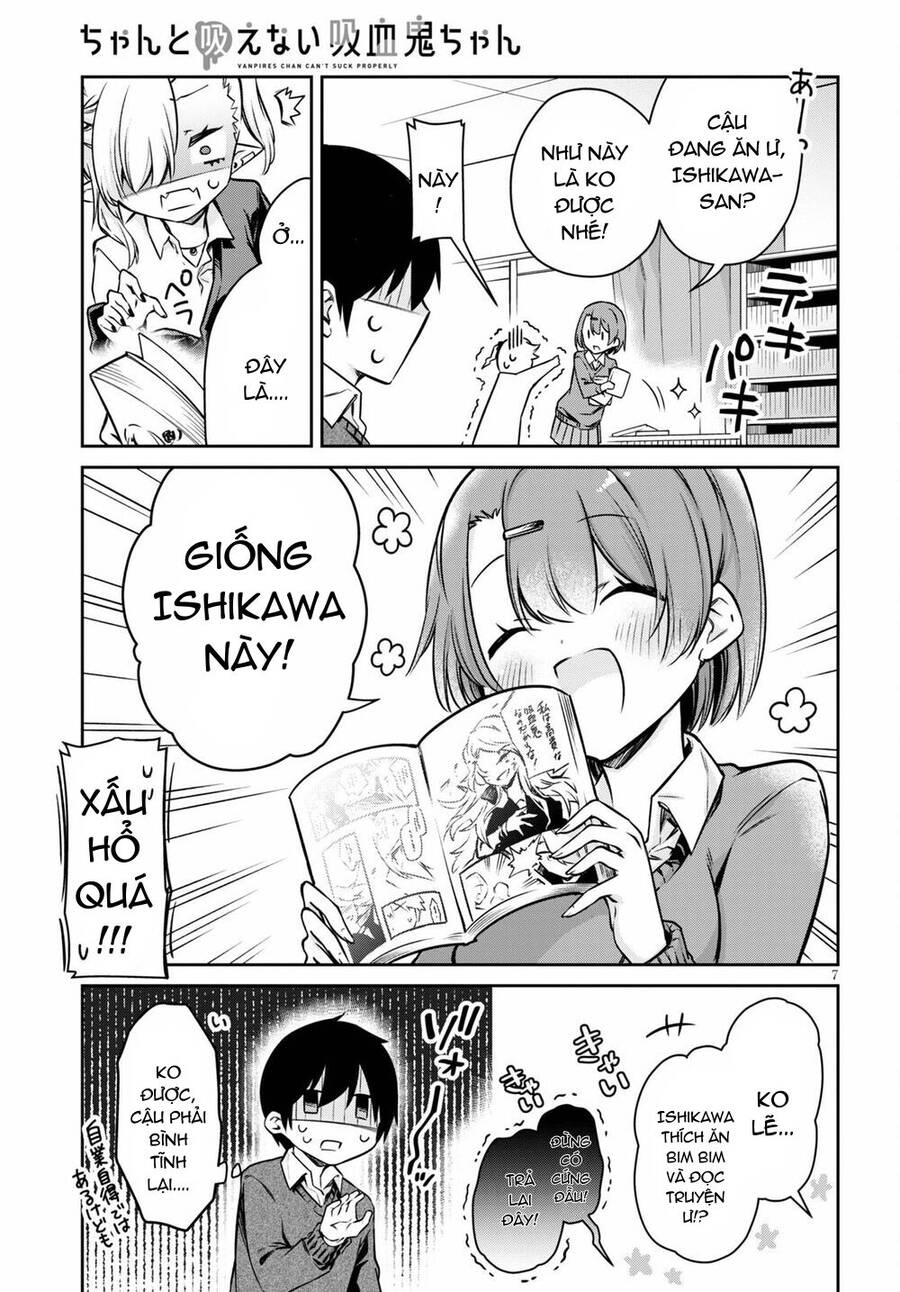Vampire-Chan Can't Suck Properly Chap 5 - Next Chap 6